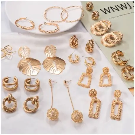 Fashion Trendy Statement Earrings 2021 Big Geometric Round Earrings For Women Hanging Dangle Drop Earrings Modern Female Jewelry
Fashion Trendy Statement Earrings 2021 Big Geometric Round Earrings For Women Hanging Dangle Drop Earrings Modern Female Jewelry