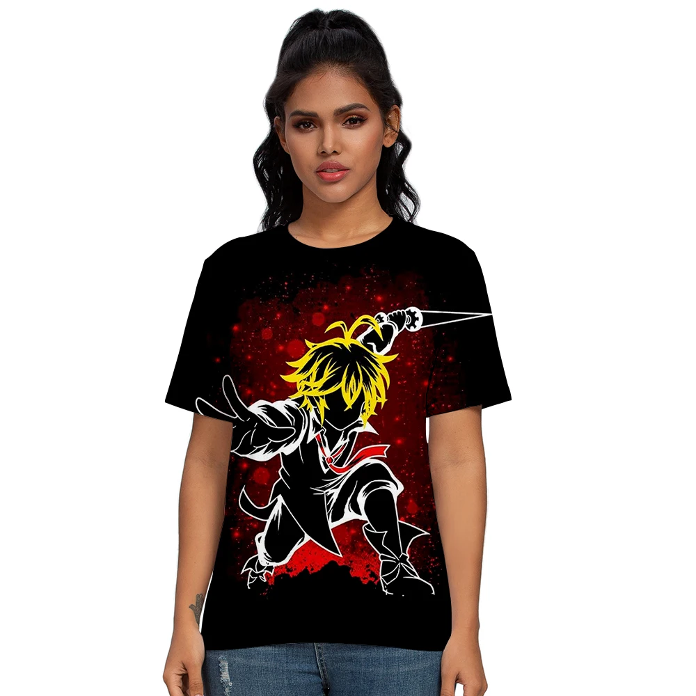 The Seven Deadly Sins Cartoon 3D Printing Casual Men Casual Short Sleeve Tshirt, Customized colors
The Seven Deadly Sins Cartoon 3D Printing Casual Men Casual Short Sleeve Tshirt, Customized colors