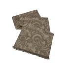 Silk Cashmere Men's Warm Scarf European Style Luxury Men'S Business Casual Thick Silk Scarves Cashmere Scarves Warm Men