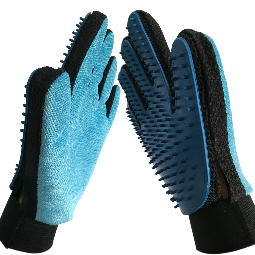 Custom Logo Left and Right 2 in 1 Pet Dog Deshedding Grooming Glove, Customized
Custom Logo Left and Right 2 in 1 Pet Dog Deshedding Grooming Glove, Customized