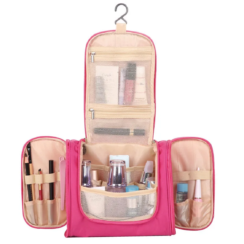 GS037 New Korean Hook Style Wash Bag Portable Fashion Makeup Storage Bag Big Ear Suspension Double Open Large Women Cosmetic Bag, Red, green, blue, rose red, navy blue
GS037 New Korean Hook Style Wash Bag Portable Fashion Makeup Storage Bag Big Ear Suspension Double Open Large Women Cosmetic Bag, Red, green, blue, rose red, navy blue