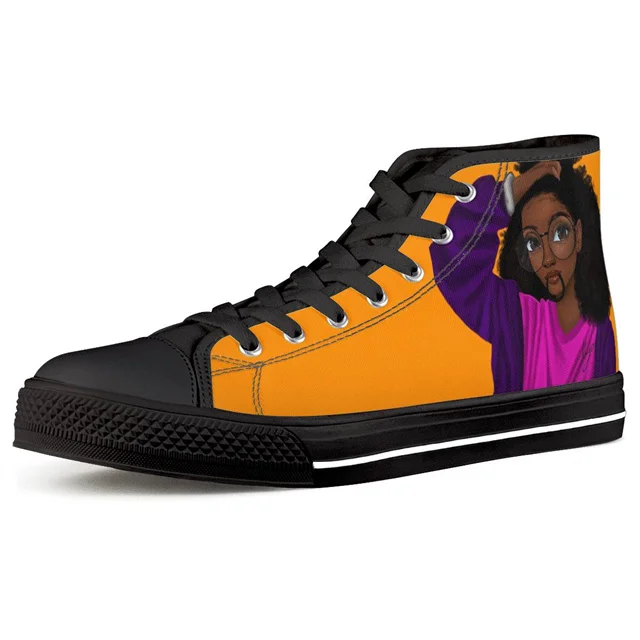 Kawaii Shoes for Teenagers Fashion Sneakers Women Black Art Afro Girls Canvas Shoes Ladies High-top Vulcanized Shoes custom, Customized color
Kawaii Shoes for Teenagers Fashion Sneakers Women Black Art Afro Girls Canvas Shoes Ladies High-top Vulcanized Shoes custom, Customized color