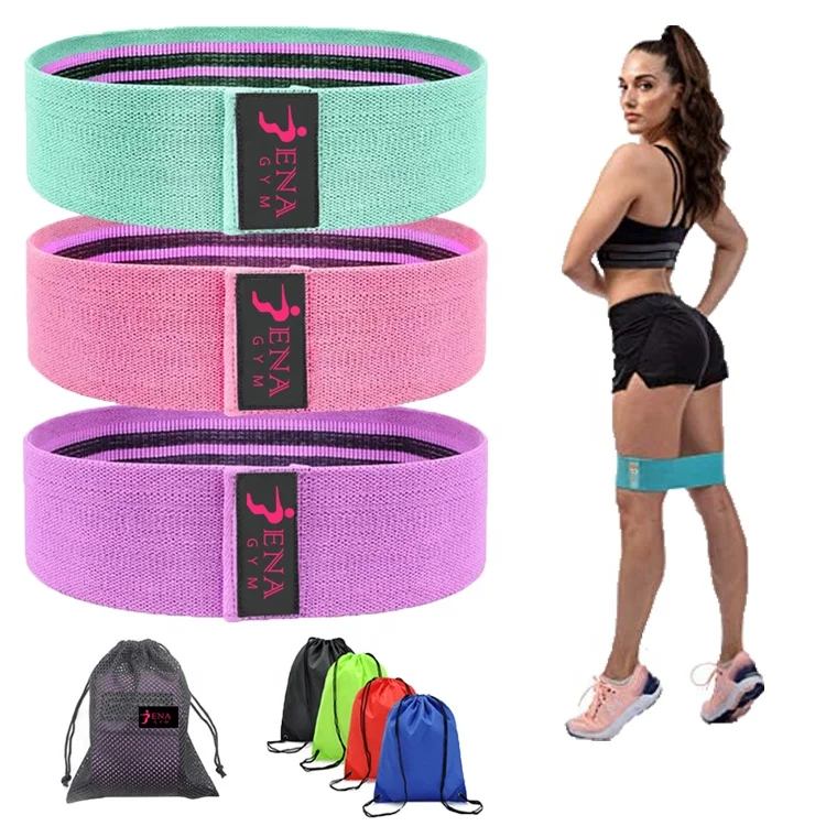 Wholesale Custom Logo Polyester Cotton fitness hip circle resistance band set printed booty fabric resistance bands set of 3, Customized color
Wholesale Custom Logo Polyester Cotton fitness hip circle resistance band set printed booty fabric resistance bands set of 3, Customized color