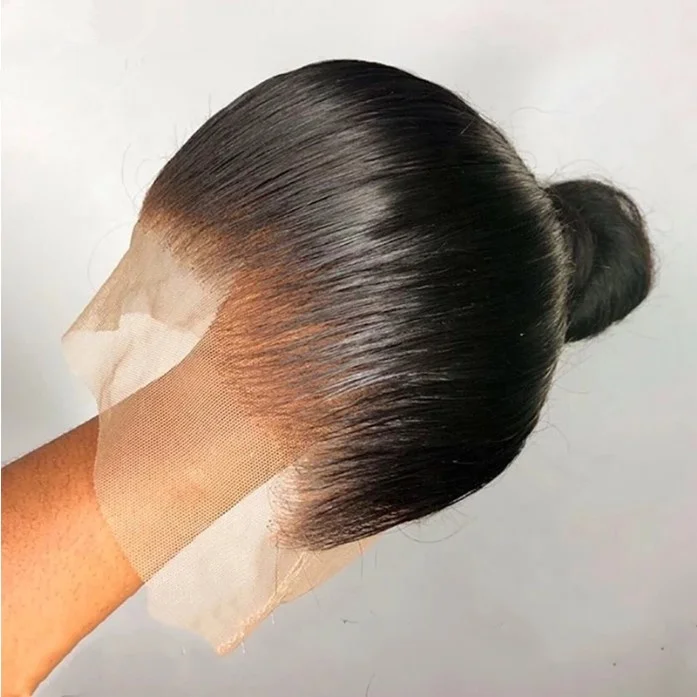 Pre Plucked Human Hair Wigs High Density Bone Straight Lace Front Wigs With Natural Hairline
Pre Plucked Human Hair Wigs High Density Bone Straight Lace Front Wigs With Natural Hairline