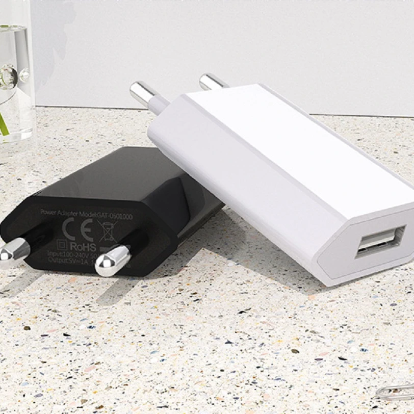 EU Cell Phone USB Cable Fast Charge Voltage Adapter 5V 1A Small USB Home Phone Wall Charger
EU Cell Phone USB Cable Fast Charge Voltage Adapter 5V 1A Small USB Home Phone Wall Charger