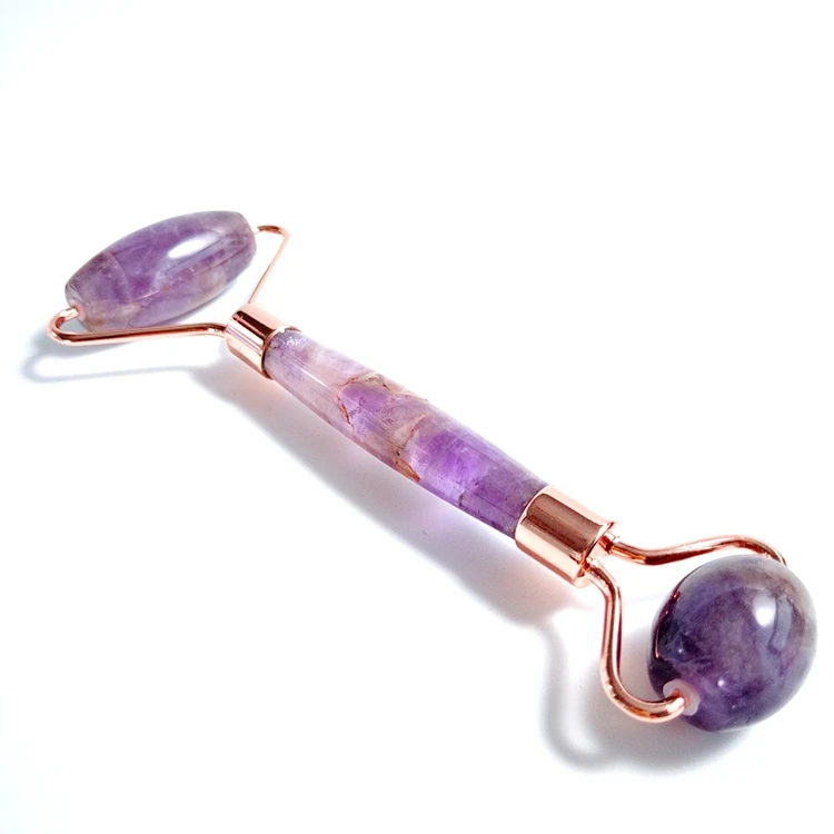 Summer Welcomed Face Lifting Purple Crystal Gemstone Natural Crystal Amethyst Roller
Summer Welcomed Face Lifting Purple Crystal Gemstone Natural Crystal Amethyst Roller
