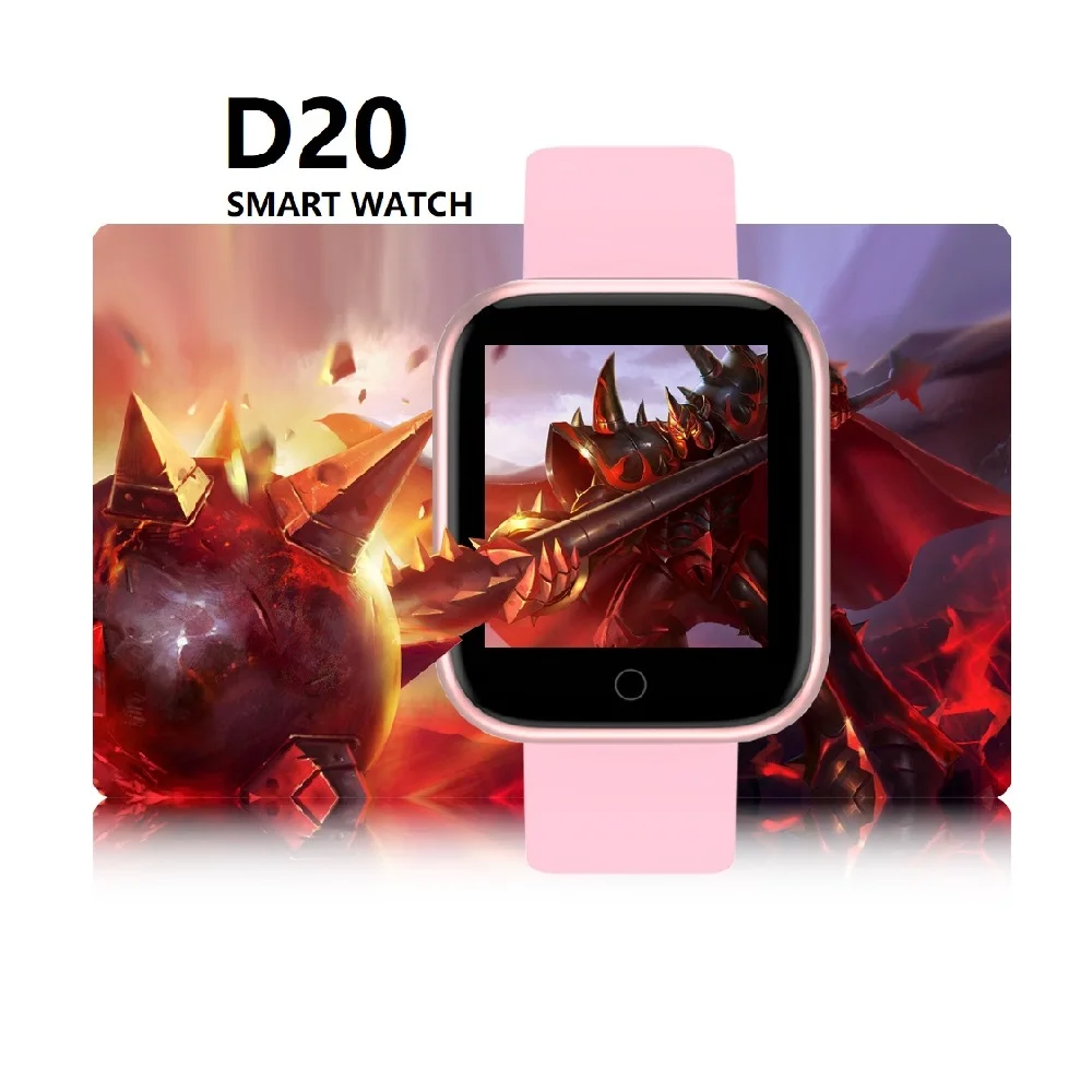 smartwatch d20 Bracelet Fitness Tracker Smart Clock Sport Smartwatch Blood Pressure Waterproof Android, Black/white/pink/silver
smartwatch d20 Bracelet Fitness Tracker Smart Clock Sport Smartwatch Blood Pressure Waterproof Android, Black/white/pink/silver