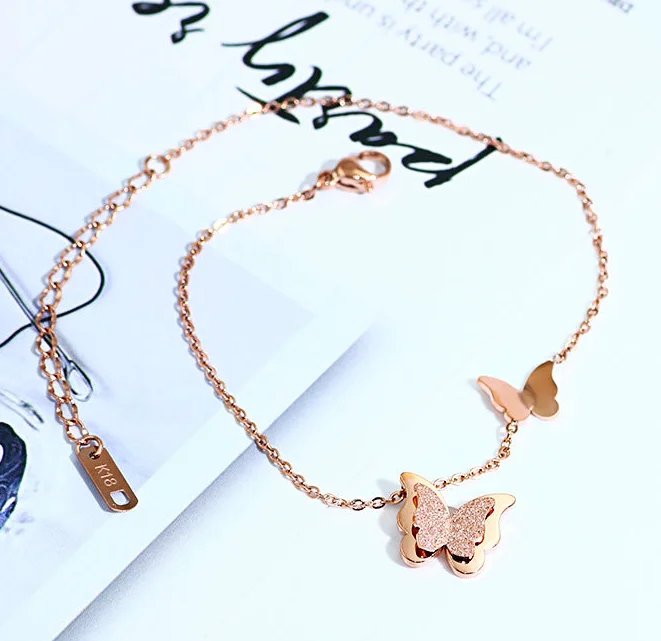 TRENDY luxury Simplicity Korean style Titanium steel custom jewelry gold filled anklet
TRENDY luxury Simplicity Korean style Titanium steel custom jewelry gold filled anklet