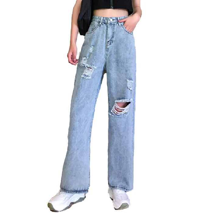 2020 wholesale loose and comfortable casual wear-resistant high quality skin friendly women's jeans
2020 wholesale loose and comfortable casual wear-resistant high quality skin friendly women's jeans