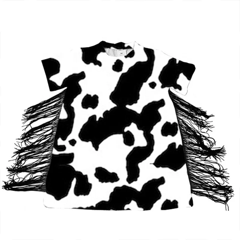 Hot Sale Spring Summer Kids Dresses Black White Cow Print Toddler Baby Girls Fringe T Shirts Dress
Hot Sale Spring Summer Kids Dresses Black White Cow Print Toddler Baby Girls Fringe T Shirts Dress