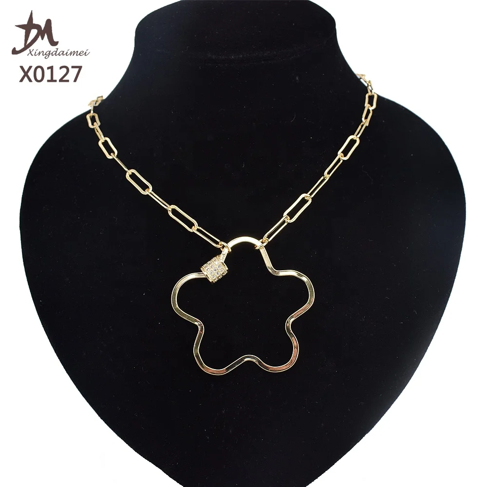 X0127 Hot Sale high quality 18K gold plated women and girls Christmas gift zircon necklace
X0127 Hot Sale high quality 18K gold plated women and girls Christmas gift zircon necklace
