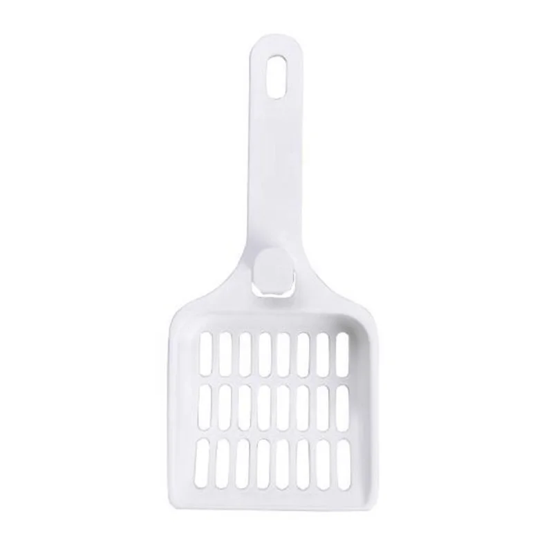 Plastic Suspension Type Grid Design Convenient Cat Sand Shovel Nordic Style Save Space Design Safety Cat Sand Shovel, White
Plastic Suspension Type Grid Design Convenient Cat Sand Shovel Nordic Style Save Space Design Safety Cat Sand Shovel, White