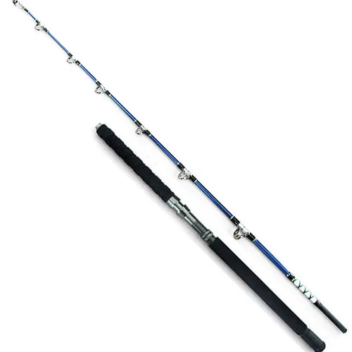 factory cost Wholesale solid glass blank tuna marlin sea boat trolling fishing rod 80-120lbs, Blue
factory cost Wholesale solid glass blank tuna marlin sea boat trolling fishing rod 80-120lbs, Blue