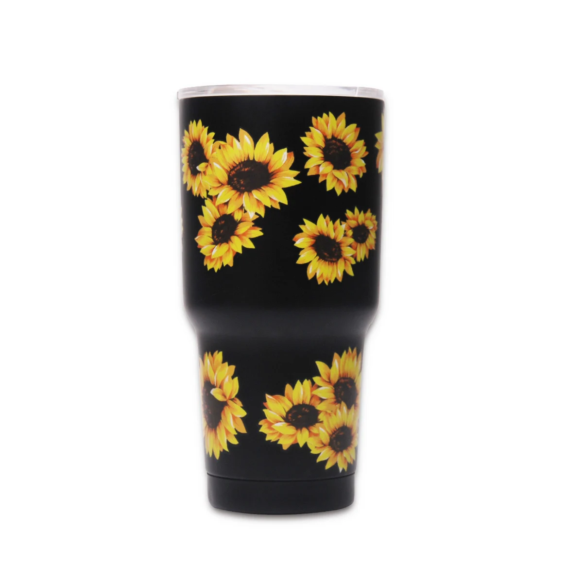 30oz Double Walled Water Yellow Blooming Sunflowers Black Stainless Steel Vacuum Insulated Travel Mug
30oz Double Walled Water Yellow Blooming Sunflowers Black Stainless Steel Vacuum Insulated Travel Mug