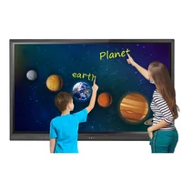 

Riotouch 4K UHD 55 65 75 86 inch 20 points touch LED Interactive Panel for education and meeting conference
