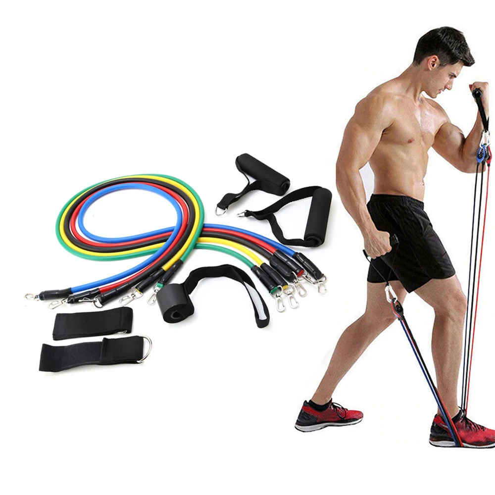 Wholesale Strength Training Sport Elastic Band 11 pcs Resistance Bands Set Fitness Band
Wholesale Strength Training Sport Elastic Band 11 pcs Resistance Bands Set Fitness Band