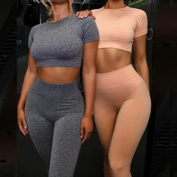 Women's 2 Piece Solid Seamless Compression Workout Set High Waist Legging + Sports Bra Dry Fit Gym Wear
Women's 2 Piece Solid Seamless Compression Workout Set High Waist Legging + Sports Bra Dry Fit Gym Wear