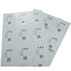 Direct Manufacturer Custom QC Pass Labels Die Cut Anti-counterfeit Certificate Paper Label