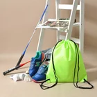 Custom Print Promotion Gifts Bag Waterproof Drawstring Backpack Wholesale 210d Polyester Drawstring Bag with logo