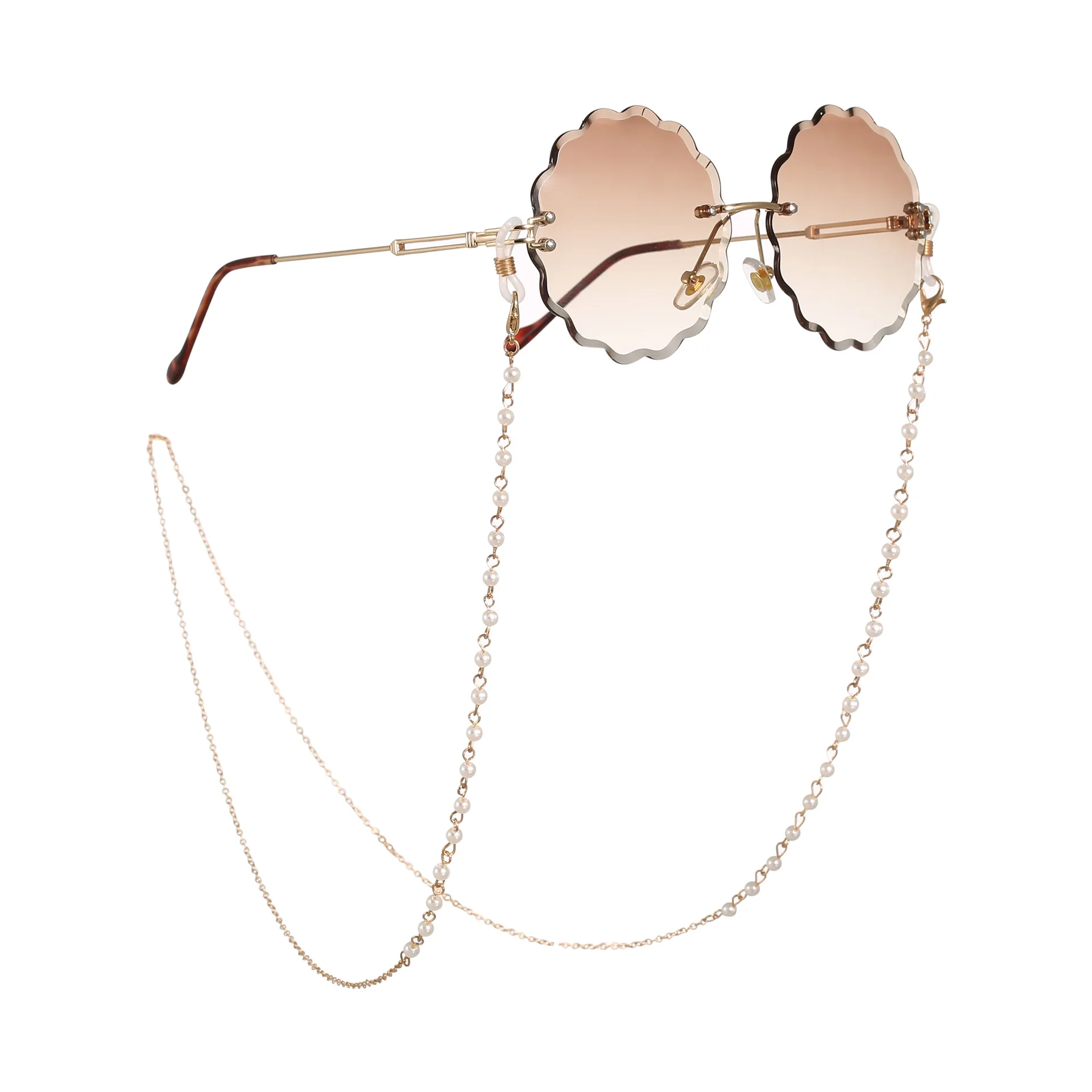 Fashion Pearl Beaded Eyeglasses Chain Elegant Eyewear Lanyard Sunglasses Strap Cord Holder Glasses Rope (SK1192), As picture
Fashion Pearl Beaded Eyeglasses Chain Elegant Eyewear Lanyard Sunglasses Strap Cord Holder Glasses Rope (SK1192), As picture