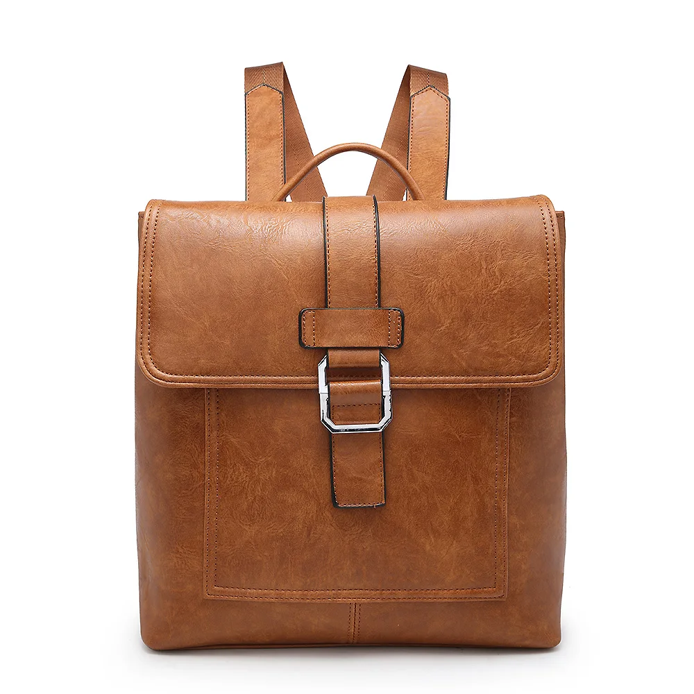 2020 New Arrival Fashion Vintage Retro Backpack Pu Leather School Bags Good Quality Designer Bag
2020 New Arrival Fashion Vintage Retro Backpack Pu Leather School Bags Good Quality Designer Bag