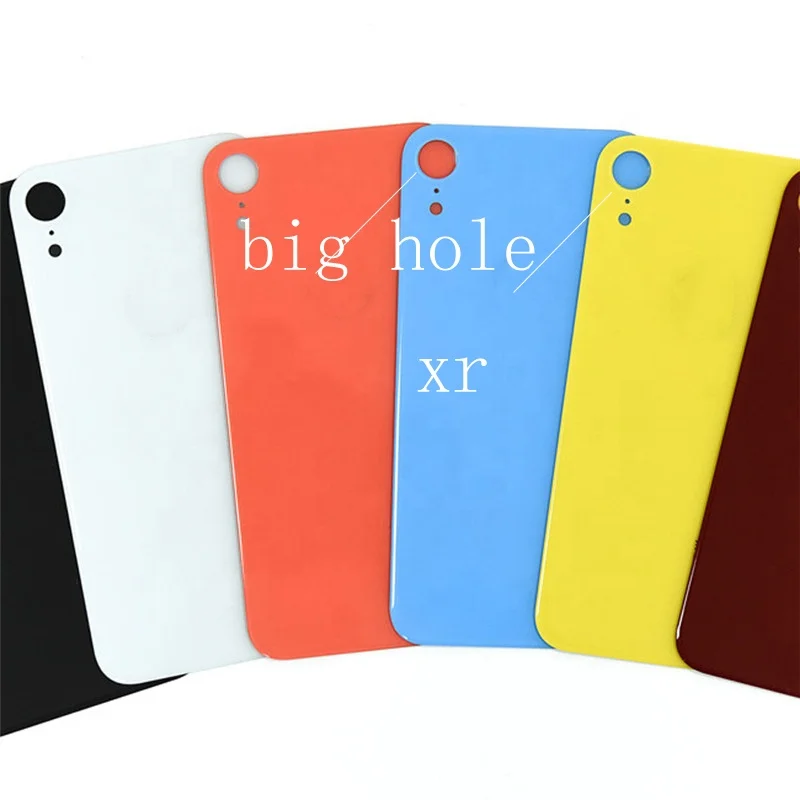 Back Glass Housing Cover For iphone xr red blue Gold Custom case Colorful Replacement with logo sticker, All color
Back Glass Housing Cover For iphone xr red blue Gold Custom case Colorful Replacement with logo sticker, All color