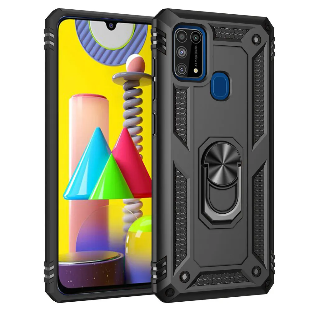 For Samsung M31 Case, Metal Ring Car Phone Holder Hard Plastic PC Shockproof Armor Phone Cases For Samsung Galaxy M31 Back Cover, 9 colors
For Samsung M31 Case, Metal Ring Car Phone Holder Hard Plastic PC Shockproof Armor Phone Cases For Samsung Galaxy M31 Back Cover, 9 colors