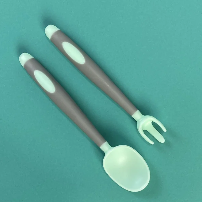 Silicone Baby Feeding Auxiliary Utensils Food Grade Silicone Baby BPA Free Feeding Spoon And Fork Set, Picture
Silicone Baby Feeding Auxiliary Utensils Food Grade Silicone Baby BPA Free Feeding Spoon And Fork Set, Picture