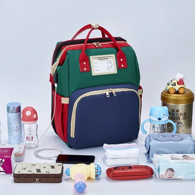 High-capacity Stylish Japanese Mom bag With Folding Waterproof Portable bed and Traveling Diaper Mom bag hot Seller
High-capacity Stylish Japanese Mom bag With Folding Waterproof Portable bed and Traveling Diaper Mom bag hot Seller