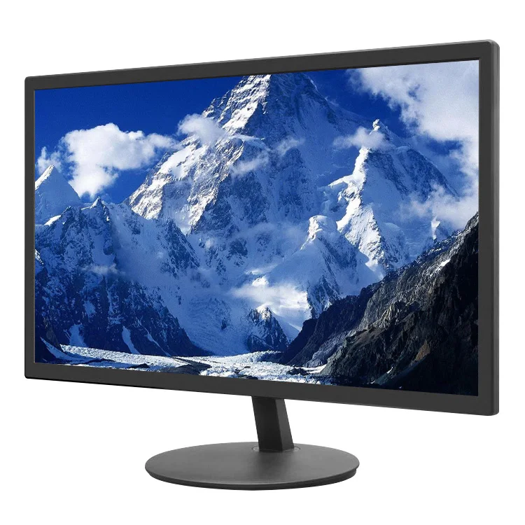 

12V Desktop 21.5 Inch 16:9 Widescreen High-definition LED Computer Monitor PC, Black