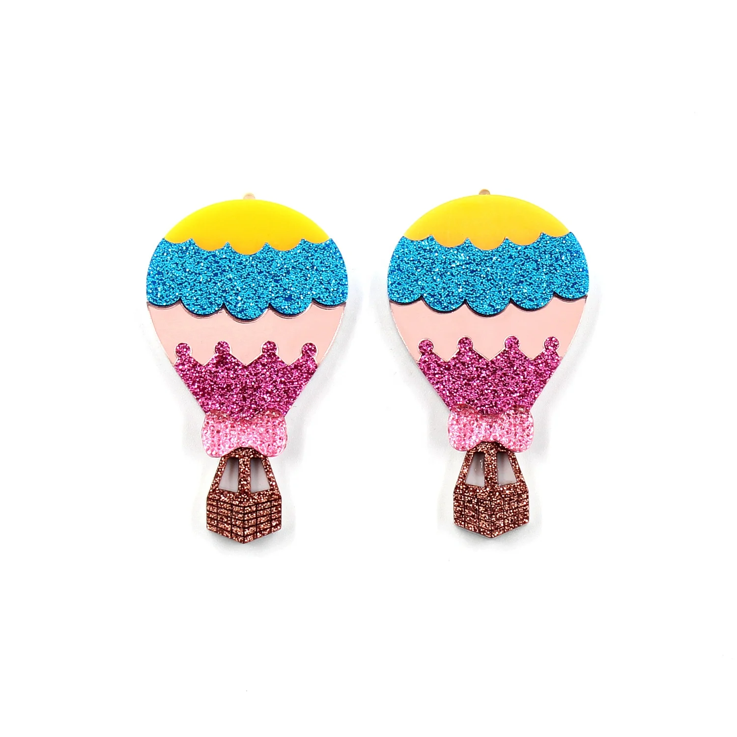 CHS133CH1000 (1pair) Acrylic Hot Air Balloon Earring Finds Wholesale Earring Findings For Jewelry Making Parts
CHS133CH1000 (1pair) Acrylic Hot Air Balloon Earring Finds Wholesale Earring Findings For Jewelry Making Parts
