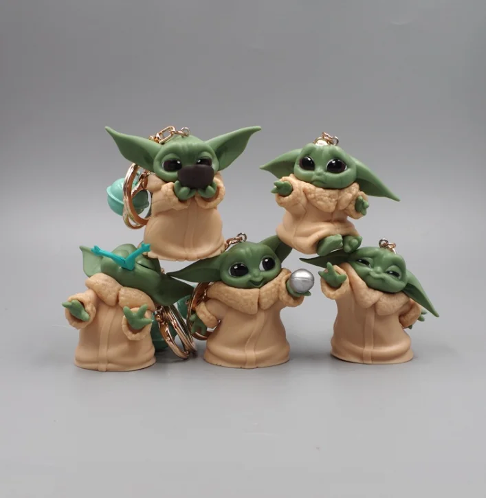 Free shipping 5pcs/set Baby Master Yoda Keychain starwars starwar kids Toy charms Key chain action figure Gift, Colorful
Free shipping 5pcs/set Baby Master Yoda Keychain starwars starwar kids Toy charms Key chain action figure Gift, Colorful