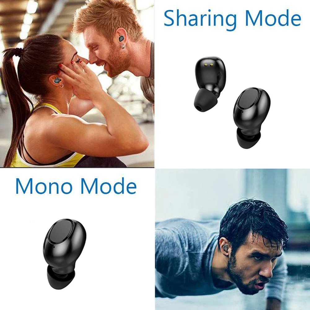 New product H10 tws wireless earbuds stereo headset V5.0 headphone IPX7 waterproof earphone with charging case - ANKUX.COM