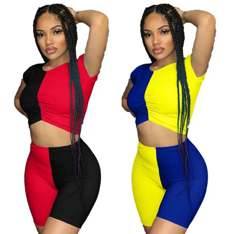 SMM Women's Summer Sets Casual Tracksuit Suit Pleated Stitching Two Piece Short Set, 2 colors
SMM Women's Summer Sets Casual Tracksuit Suit Pleated Stitching Two Piece Short Set, 2 colors