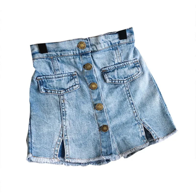 3-11Y Baby Girl Summer Denim Skirt Shorts Fashion Kids Solid Color pant with Button Jeans Cool Girls Clothing, Plaid
3-11Y Baby Girl Summer Denim Skirt Shorts Fashion Kids Solid Color pant with Button Jeans Cool Girls Clothing, Plaid