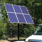Solar panel mounting bracket flat roof solar panel pole roof mounting system 300w solar energy bracket