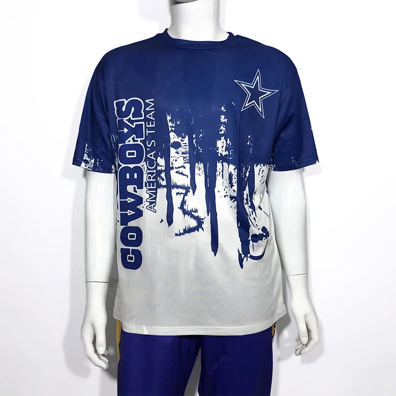 3d Printed Wholesale Cotton Fashion Short Sleeve High Quality Sports Uniform amercian Nfl Football T Shirt, Mix color
3d Printed Wholesale Cotton Fashion Short Sleeve High Quality Sports Uniform amercian Nfl Football T Shirt, Mix color