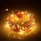 Waterproof solar powered Christmas decoration Led string light outdoor fairy light