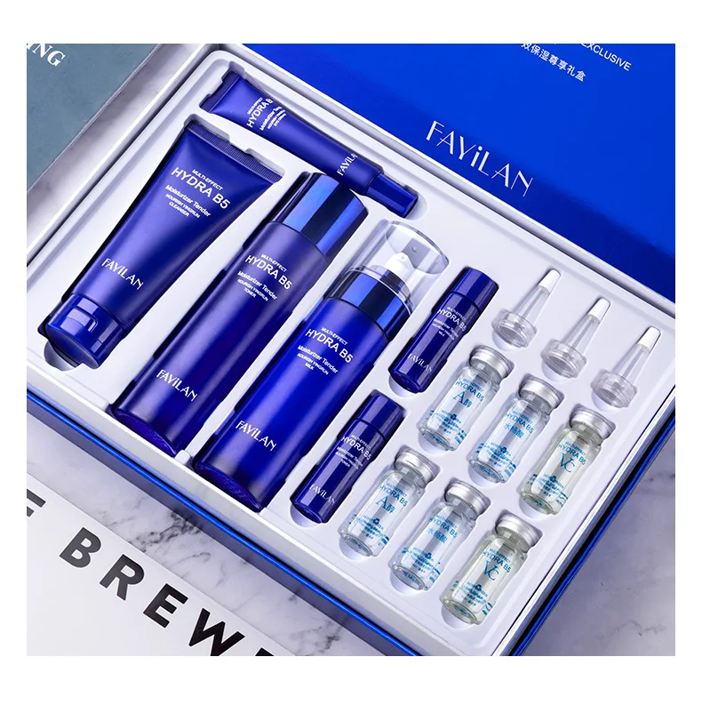 private label hyaluronic acid B5 set moisturizing salicylic acid skin care product set beauty salon gift set
private label hyaluronic acid B5 set moisturizing salicylic acid skin care product set beauty salon gift set
