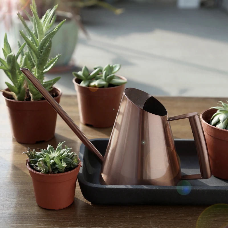 METAL WATERING CAN FOR PLANT 300ML. SATIN SILVER, GOLD AND COPPER COLOR GARDEN WATERING CAN
METAL WATERING CAN FOR PLANT 300ML. SATIN SILVER, GOLD AND COPPER COLOR GARDEN WATERING CAN