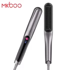 Amazon China Supply Best Seller 2019 Hair Electric Hair Straightener Comb For Travel Home Use