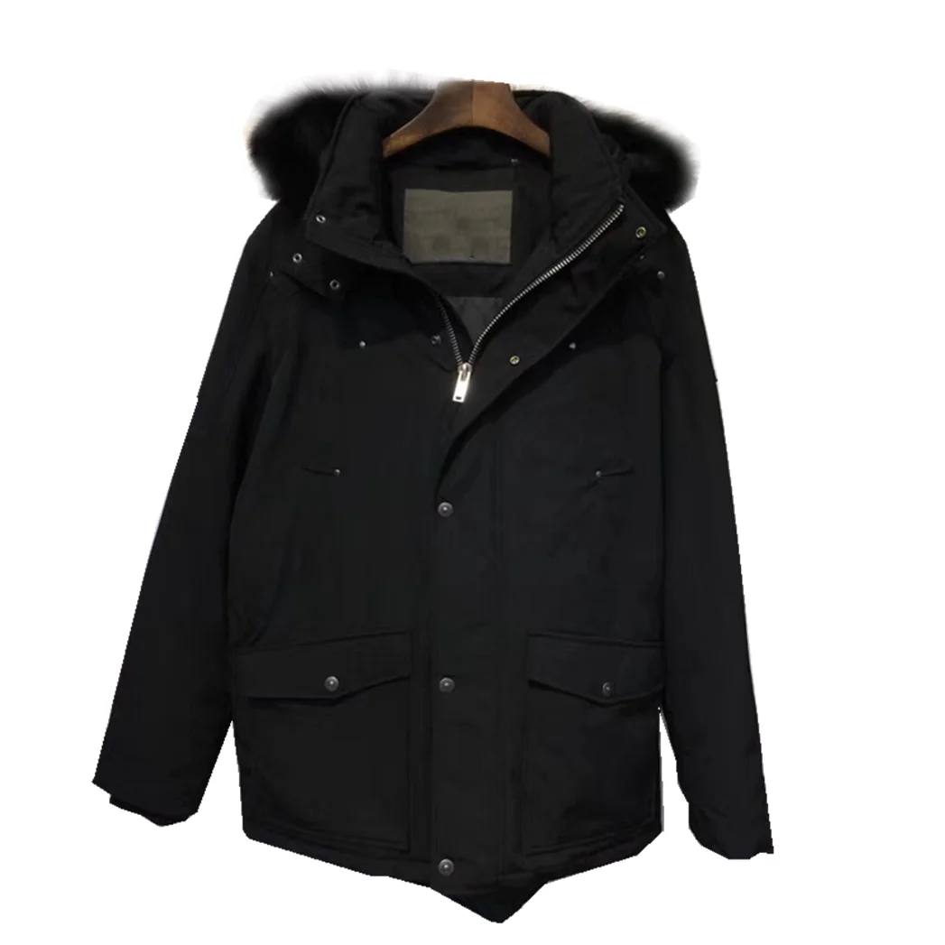 MeiFng Unique Design Abrigo De Invierno Supper Quality Trend Youth Snow-Wear Fox Fur Hooded Down Jacket, Black, white oem
MeiFng Unique Design Abrigo De Invierno Supper Quality Trend Youth Snow-Wear Fox Fur Hooded Down Jacket, Black, white oem