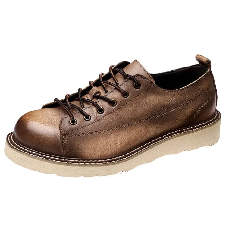 Manufacturer China factory provides fashion trend fighting boots fashion men's leather boots, Brown
Manufacturer China factory provides fashion trend fighting boots fashion men's leather boots, Brown