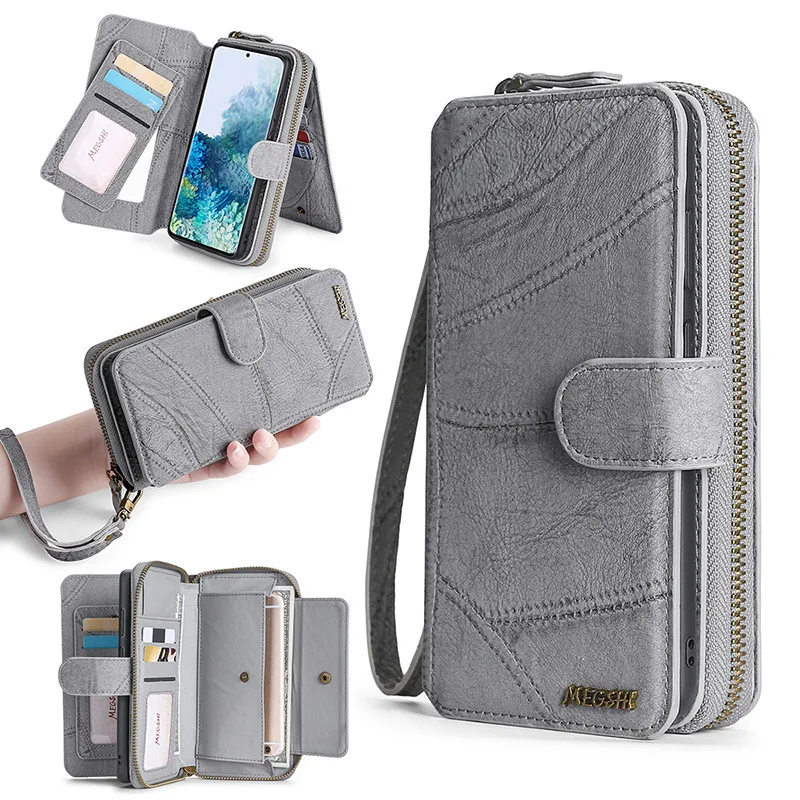 Luxury Custom Zipper Pu Leather Mobile Cover Cell Phone Case Strap Money Card Wallet Purse for Iphone 11 12 13 Xs Max Samsung, Blue white
Luxury Custom Zipper Pu Leather Mobile Cover Cell Phone Case Strap Money Card Wallet Purse for Iphone 11 12 13 Xs Max Samsung, Blue white