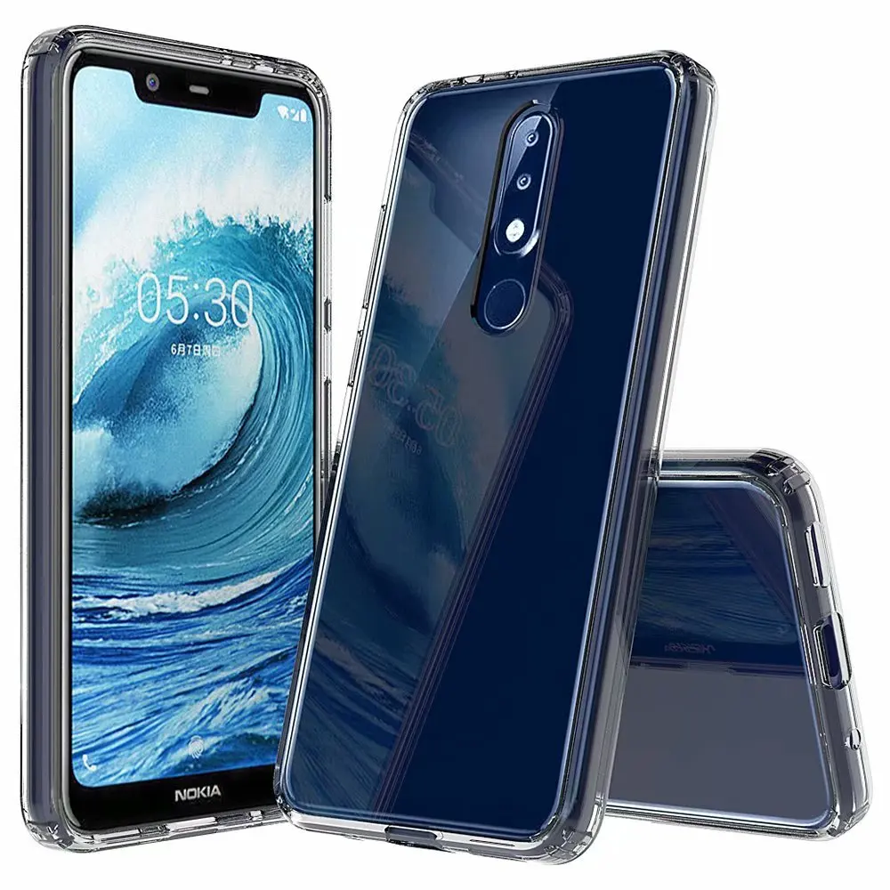For Nokia 5.1 Plus/Nokia X5 Case Crystal Clear Soft TPU Shockproof Cover, As pictures
For Nokia 5.1 Plus/Nokia X5 Case Crystal Clear Soft TPU Shockproof Cover, As pictures