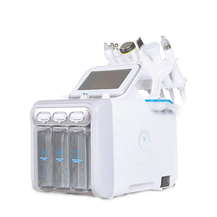 Hot Selling 6 in 1 Korean H2 O2 Aqua Water Facial Spa Oxygen Peel Skin Care Dermabrasion Machine
Hot Selling 6 in 1 Korean H2 O2 Aqua Water Facial Spa Oxygen Peel Skin Care Dermabrasion Machine