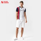 Factory direct sell embroidered new design polo t shirt mens design tshirt cotton