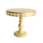 Gold Graceful Table Decoration Metal Stand Cake Display Wedding centerpiece