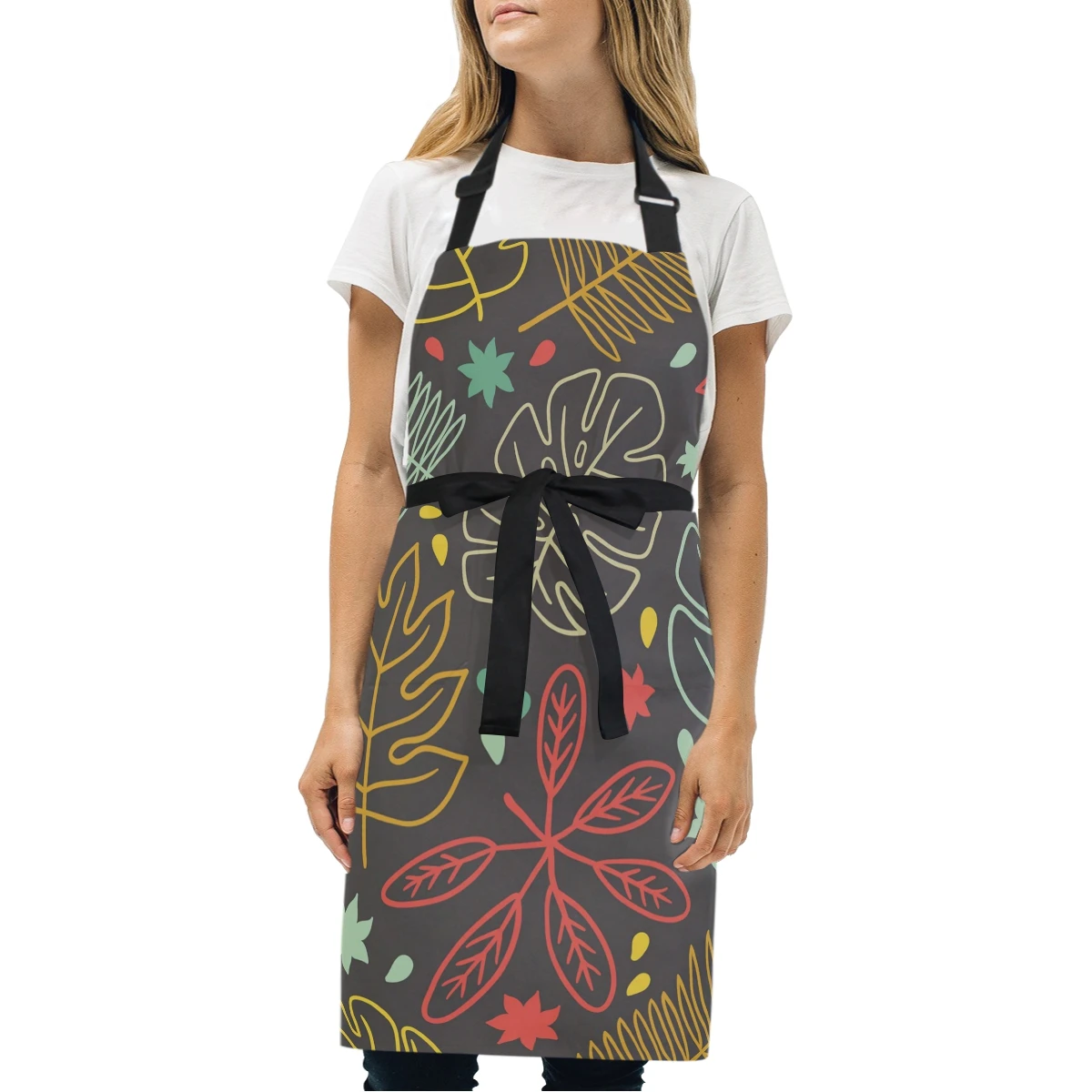 Eco-Friendly Waterproof Polyester Cooking Logo Custom Kitchen Aprons Printed With Two Pockets
Eco-Friendly Waterproof Polyester Cooking Logo Custom Kitchen Aprons Printed With Two Pockets