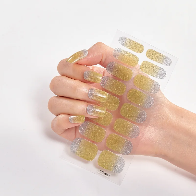 No Need UV Light 16 Sheets Nail Strip Self-Adhesive Nail Wraps Quick And Easy Application For Girls
No Need UV Light 16 Sheets Nail Strip Self-Adhesive Nail Wraps Quick And Easy Application For Girls